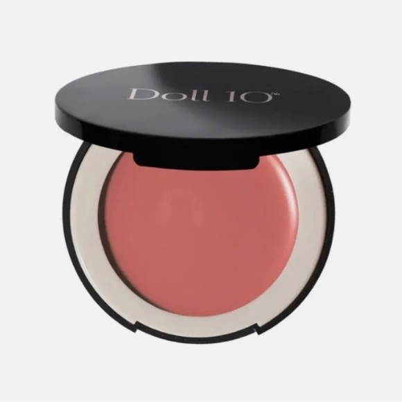 Doll 10 cosmetic bundle. Lip stick, cream blush, foundation, makeup sponge - Picture 9 of 9